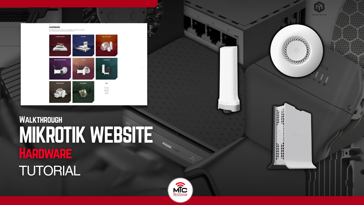 MikroTik hardware comparison cards